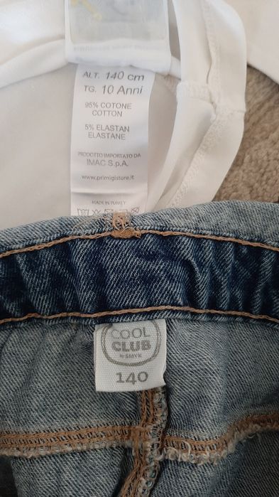 Îmbrăcăminte fete sarafan 3 bluze 140 cm 10 ani
