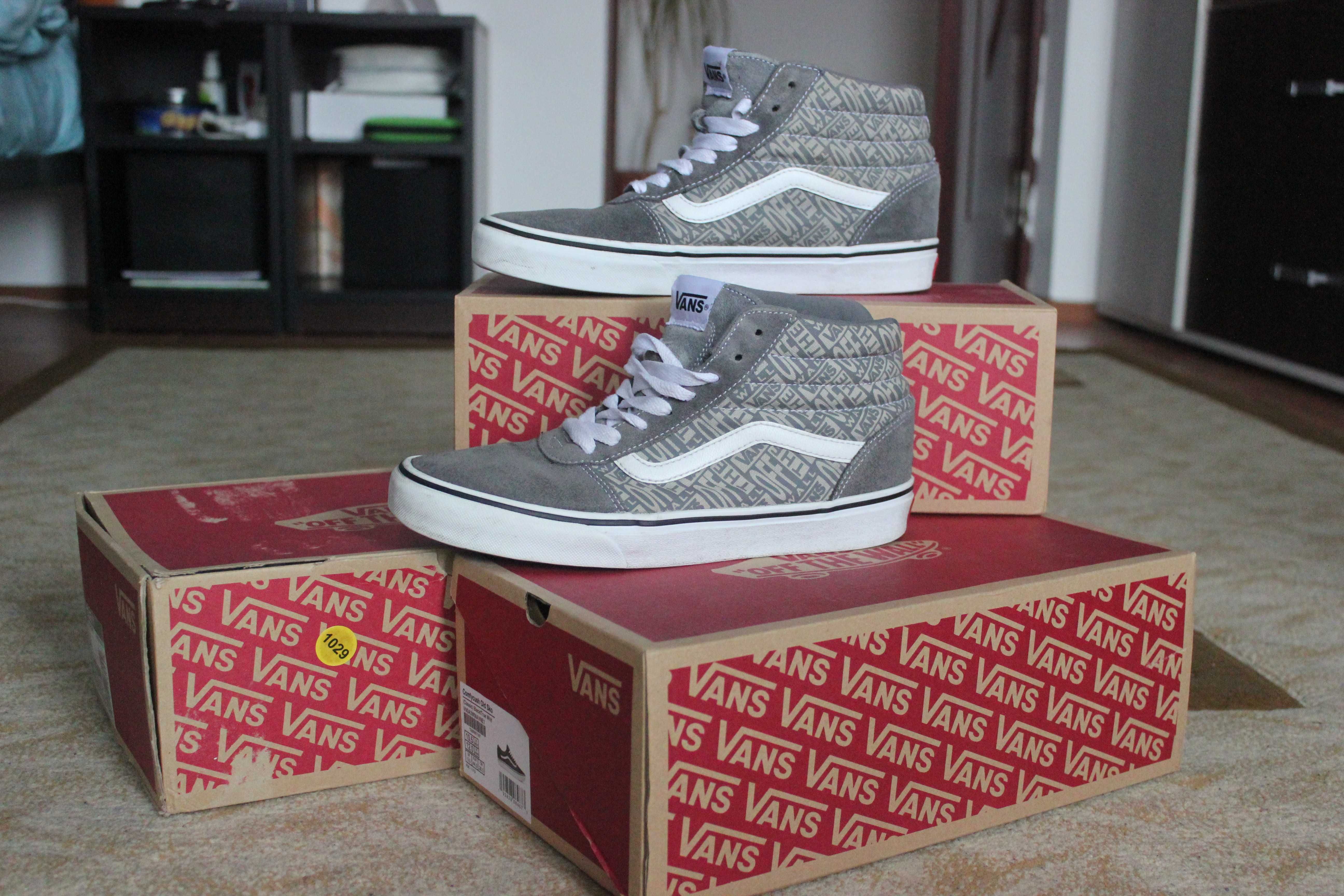 Vans Hi-top marime 41 Gri