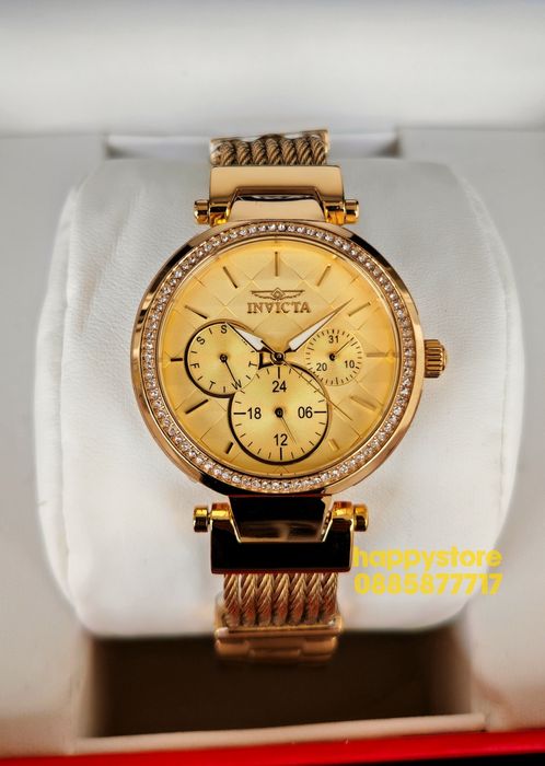 INVICTA Eterna Gold 36 mm, Инвикта нов дамски часовник