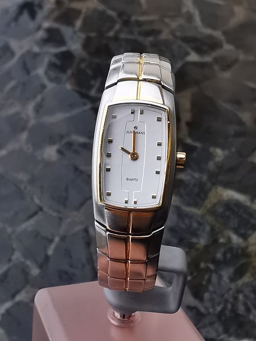 Ceas Junghans - Quartz Elvețian Ronda - Dama - 18*32,5 mm-Dama