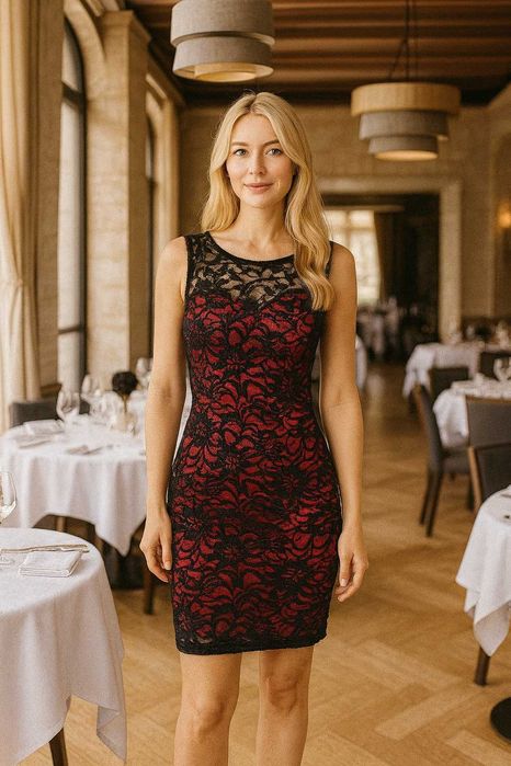 вечерна / коктейлна / парти рокля Lipsy London