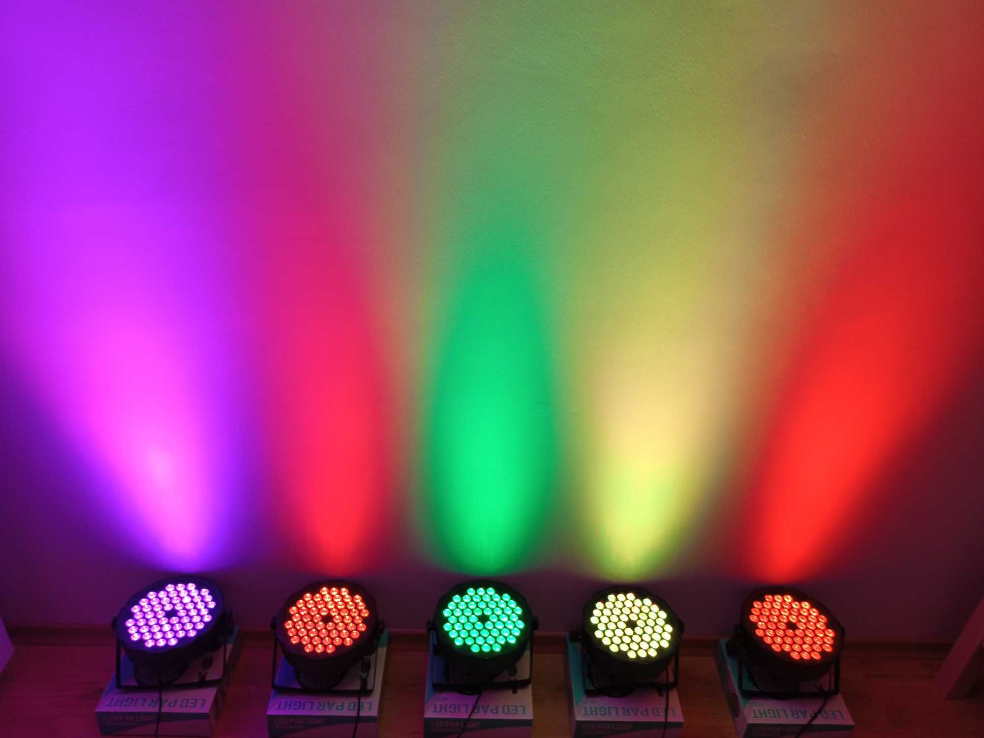 LUMINI SCENA Orga de culori DJ Club Jocuri de culori 54 LED-URI