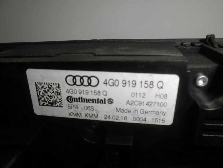 Panou clima spate Audi A6 C7 Facelift 2016 4G0919158Q