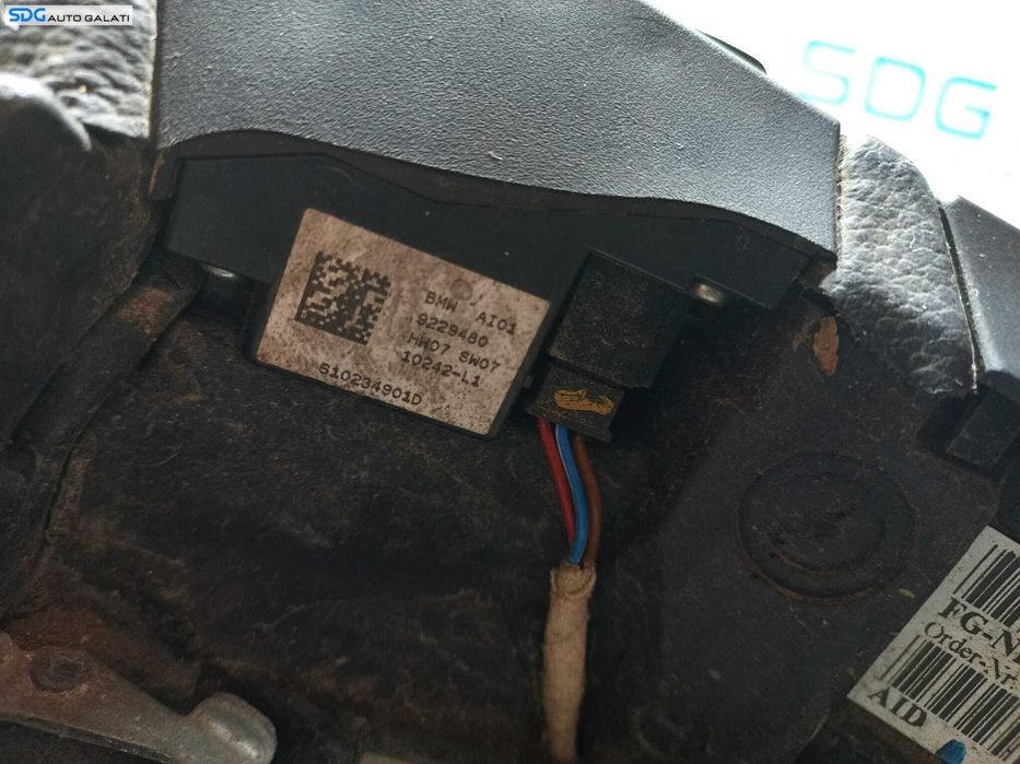 Volan Piele cu Comenzi FARA Airbag BMW Seria 5 F10 2009 - 2014 Cod 9229480 [X3438]