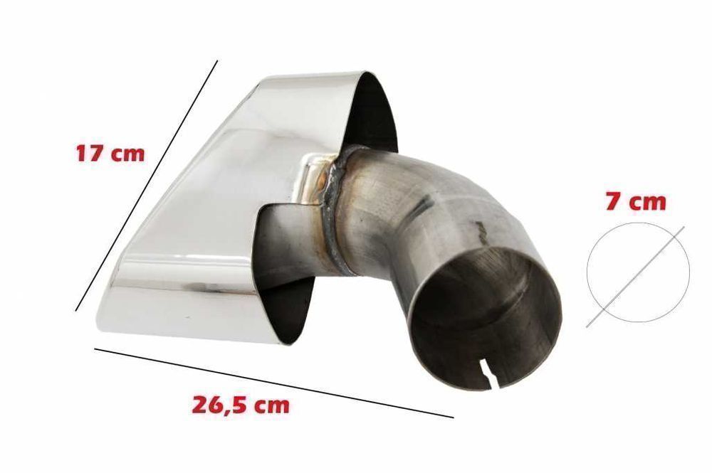 Difuzor Bara Spate BMW X6 F16 V8 M-tech si Ornamente Evacuare