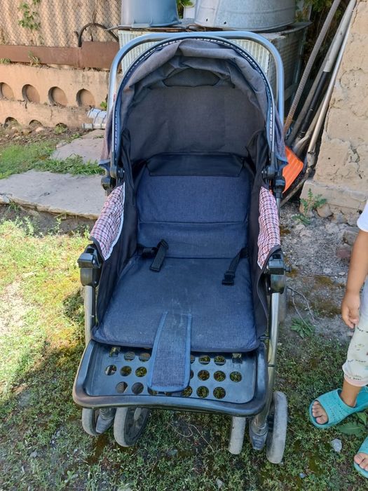 Коляска в нормальном состоянии