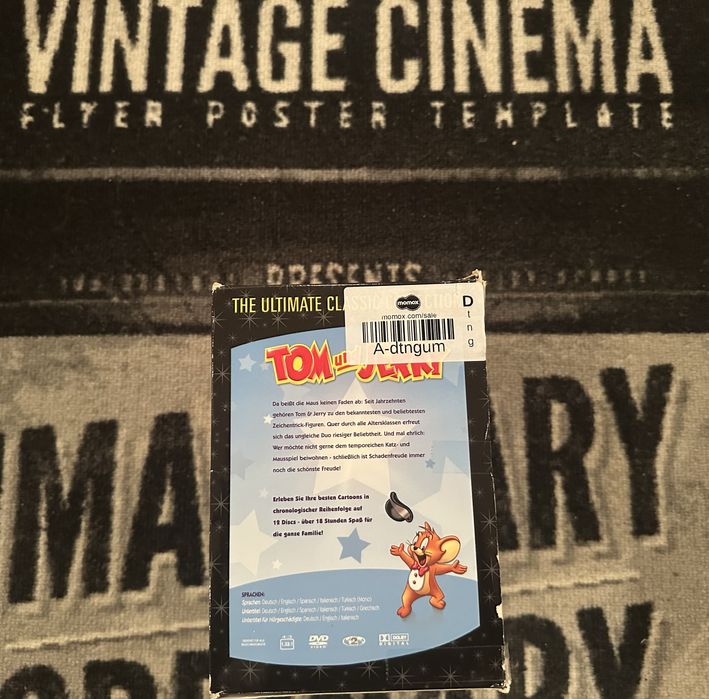 Desene Animate Tom And Jerry : Complete Volumes 1-6 [DVD] Originale