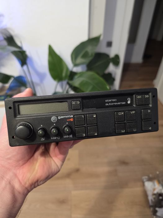 Radio casetofon Volkswagen Gamma 2 CC retro, rar