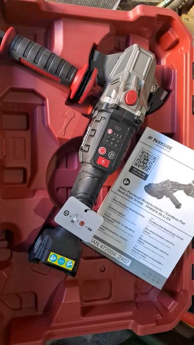 Flex (polizor unghiular) Parkside Performance 20V nou, cu bon garantie