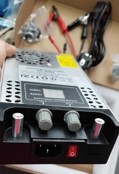 Импулсно power supply 12V 50A 600W трансформатор AC към DC