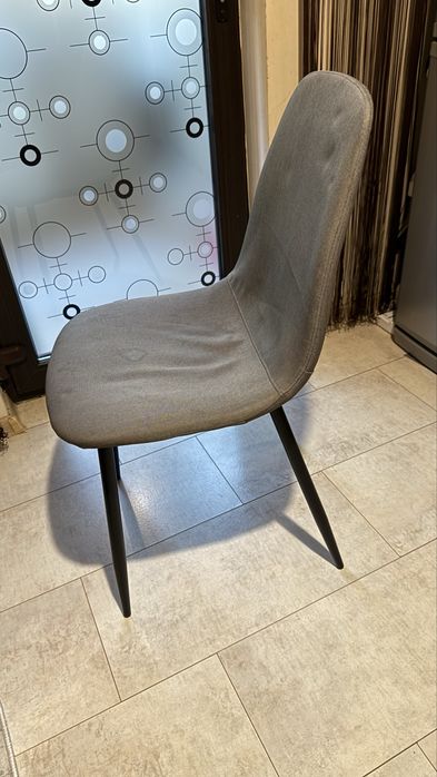 Scaune bucatarie material textil - 4 bucati