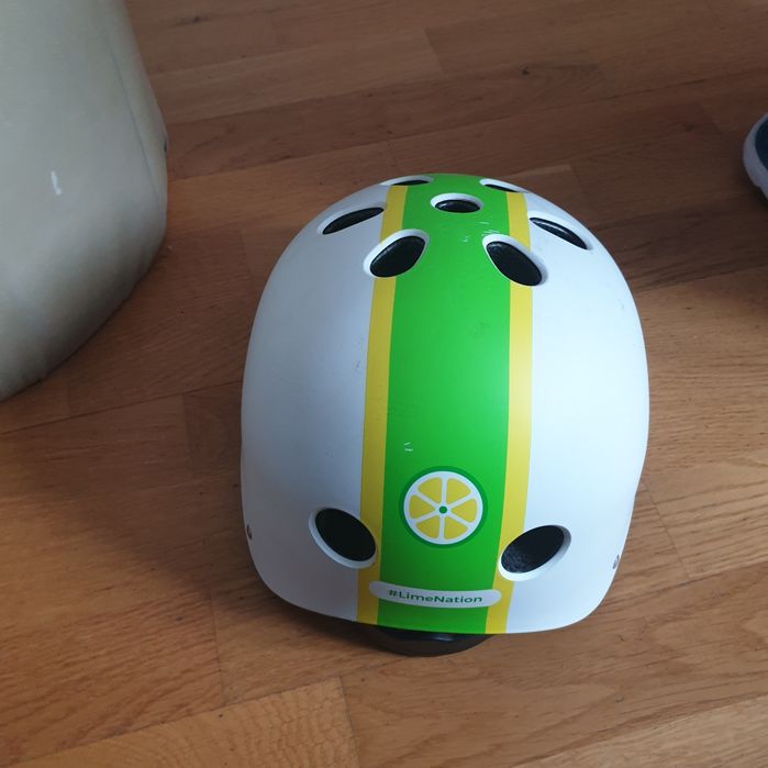 Casca protecție lime noua