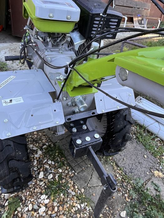 Мотоблок с ремарке