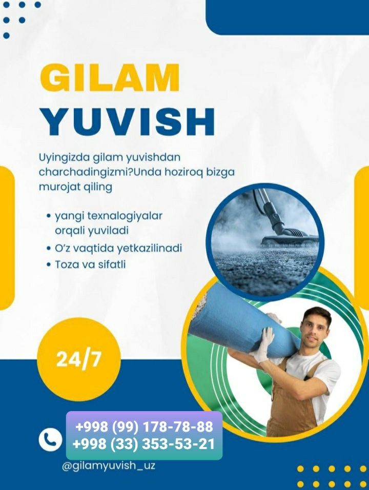 Keles Gilam yuvish
