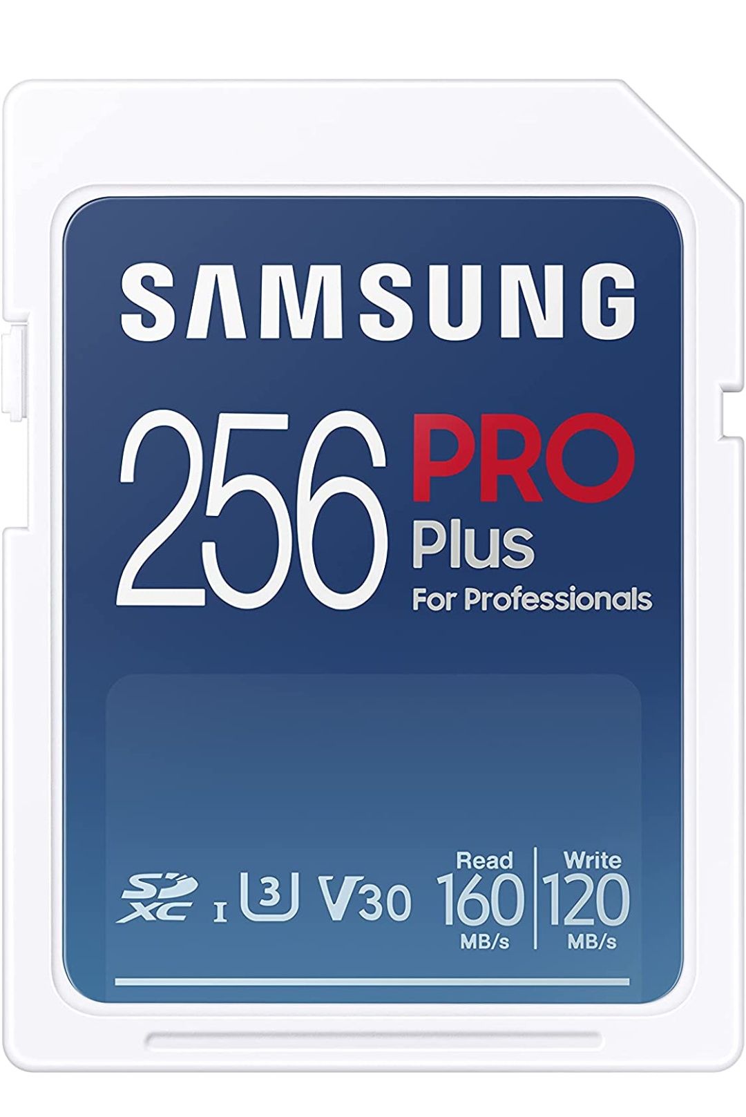 Флешка SAMSUNG PRO Plus Full Size SDXC Card Plus Reader 256GB. США