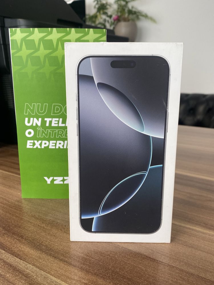 iPhone 16 Pro Max / 256 GB / Garanție 24 luni | Nou-Sigilat