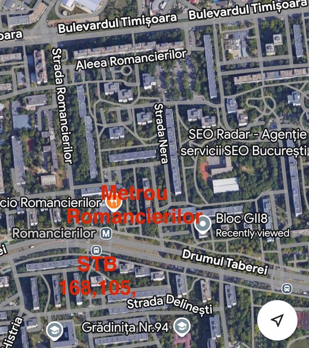 Apartament 2 camere Drumul Taberei-Romancierilor*proprietar