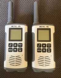 Set 2 stații walkie talkie Retevis RT45