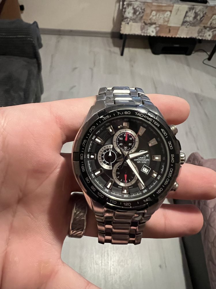 Casio edifice сребрист
