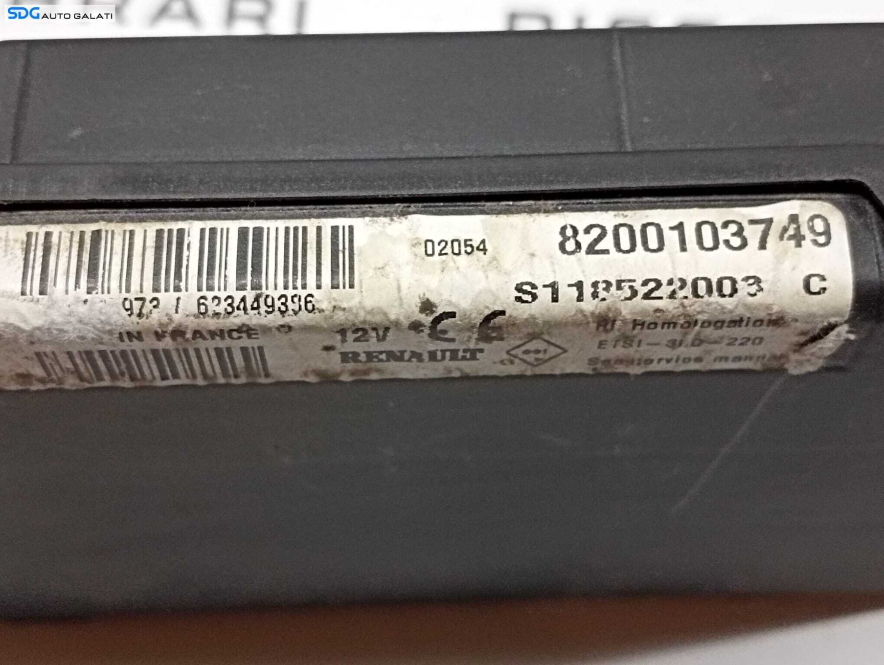 Modul Imobilizator Renault Symbol 1.4 1998 - 2012 Cod 8200103749 8200103749C S118522003 [M6359]