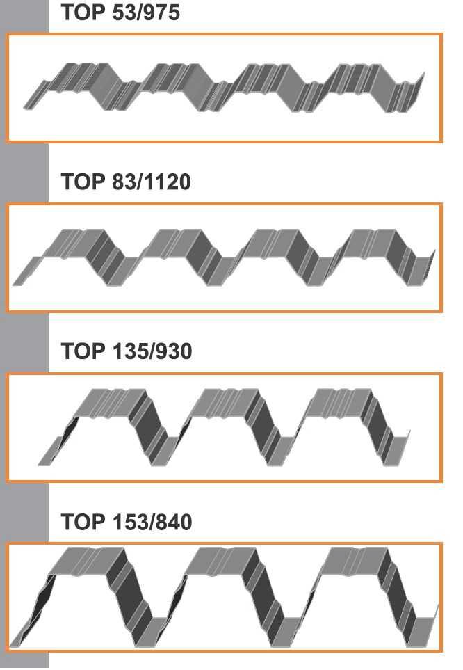 Table cutate si tigle metalice pentru acoperisuri