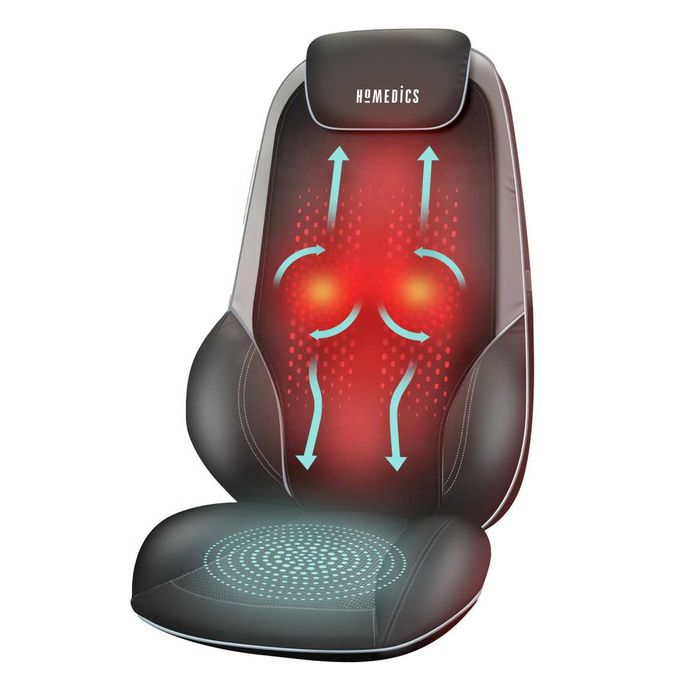 Масажираща седалка HOMEDICS шиацу MAX 2.0 / масажор за врат 3 вида