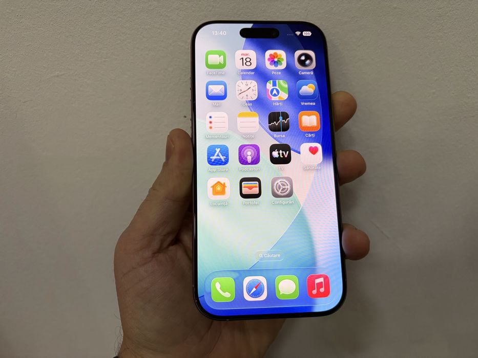 Iphone 16 Pro, 256 gb, Natural Titanium, cu Bypass