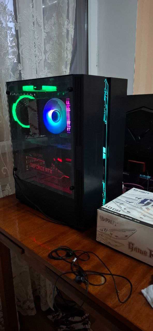 Игровой компьютер(ryzen+3080) + монитор + переферия