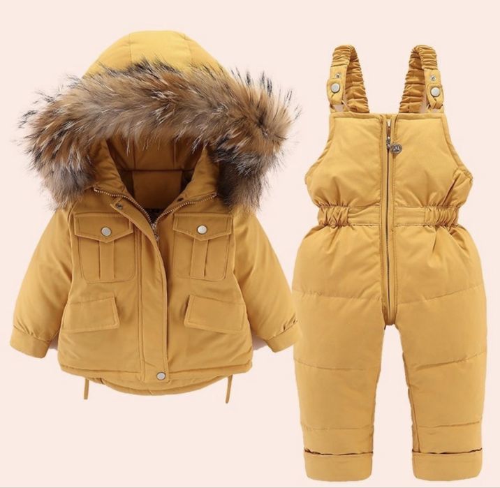 Зимний Комбинезон с курткой размер 80 см