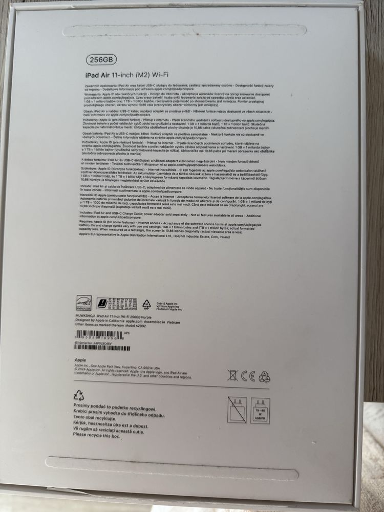 Ipad Air 11 -inch (M2) в гаранция от Istyle до  11.03.2027