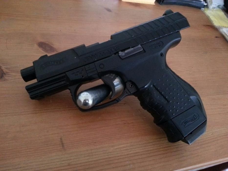 Pistol Airsoft P99 (MODIFICAT SPECIAL) Mecanism Rezisten Full MetalCO2