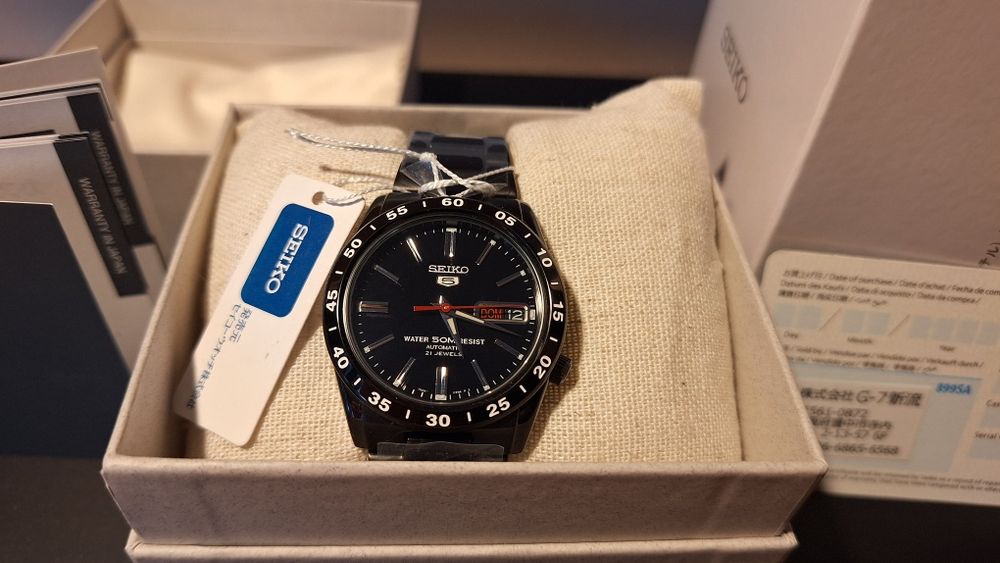 Seiko 5 automatic nou, nepurtat, la cutie