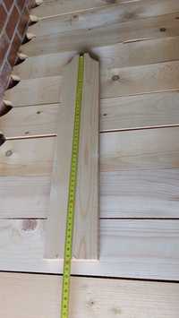 Scăndura gard,lemn molid,50x10x2 cm
