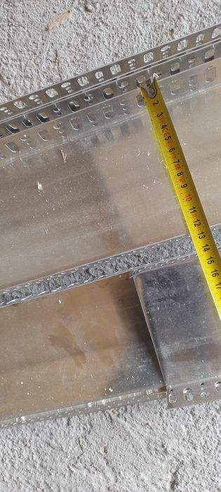 Profil soclu polistiren 12 cm