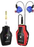 Слушалки KIMAFUN In-Ear Monitor 2.4G безжична система, стерео IEM