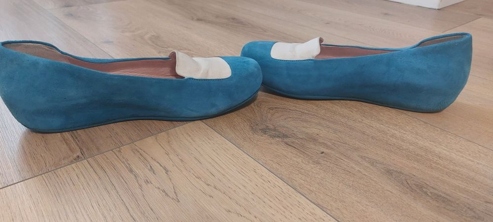 Pantofi slip-on piele intoarsa marimea 39