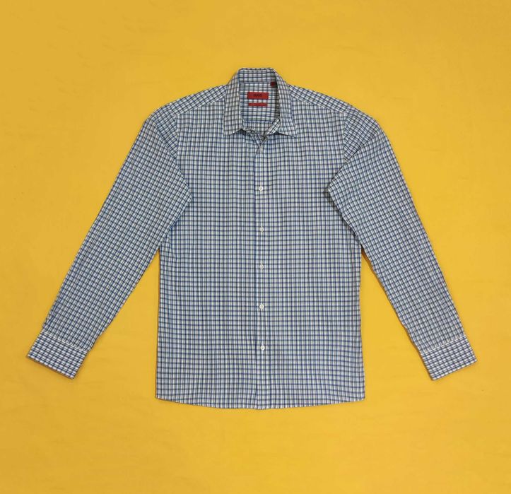 Camasa Hugo Boss - Checkered Blue