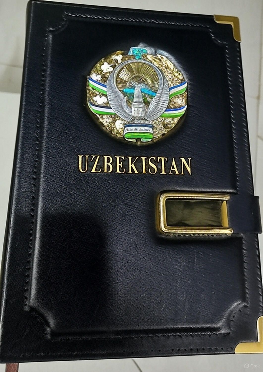 Блокнот кожанный Узбекистан