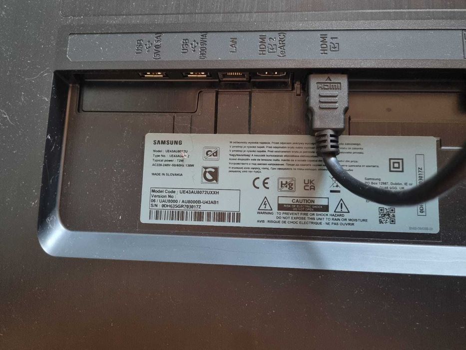 Телевизор Samsung за части