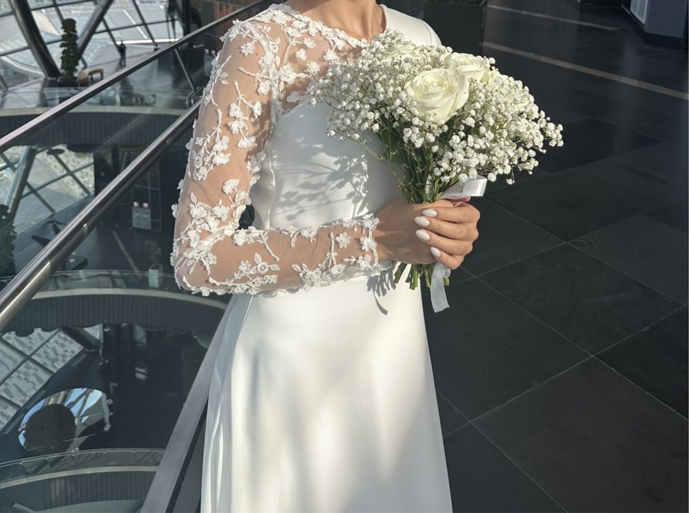 Продам белое свадебное платье