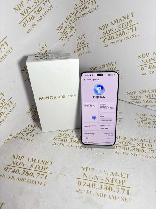 NDP Amanet Calea Mosilor 298 HONOR 400 PRO ( 45571)