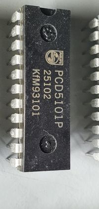IC CMOS RAM MCM 5101 Philips noi