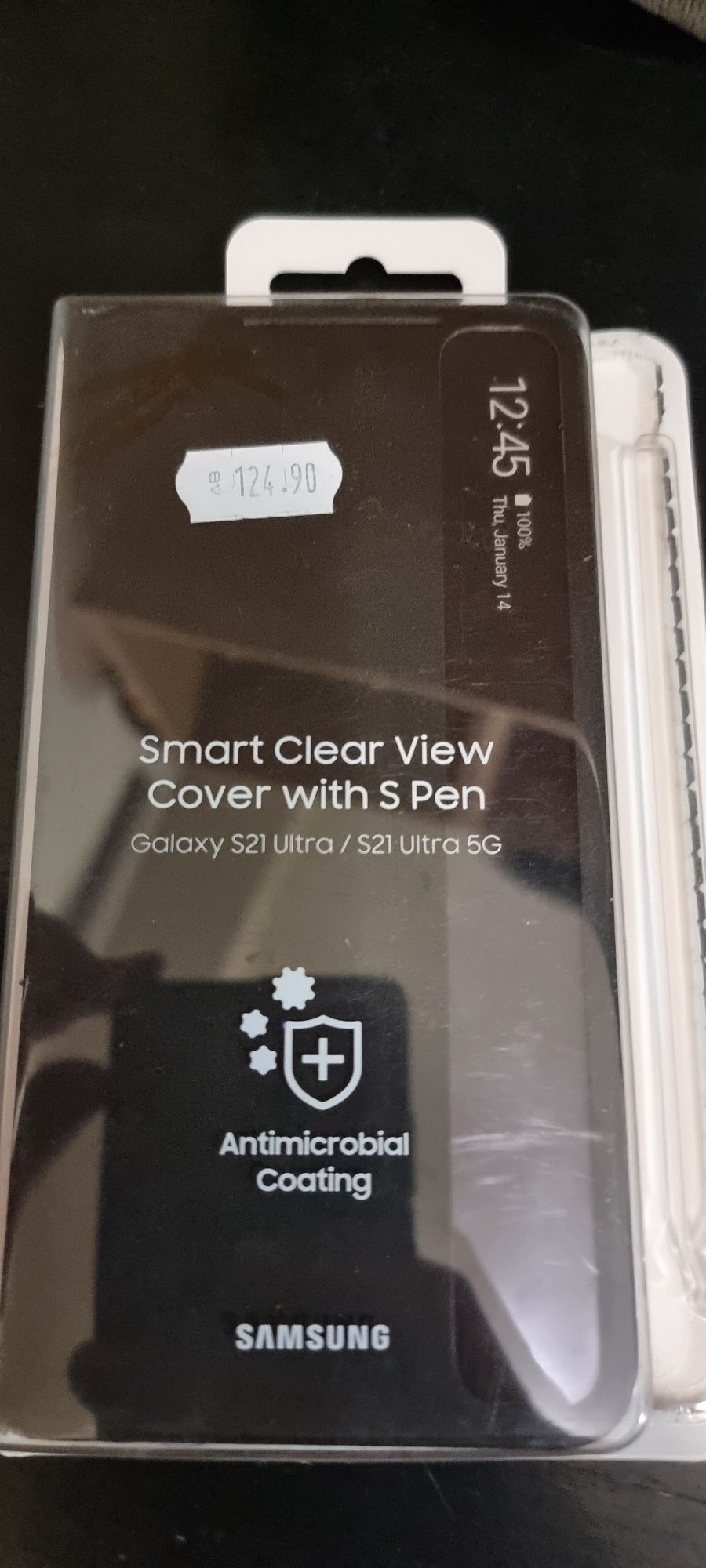 Smart Clear view кейс Samsung  s21 ultra (Цетата подлежи на коментар)