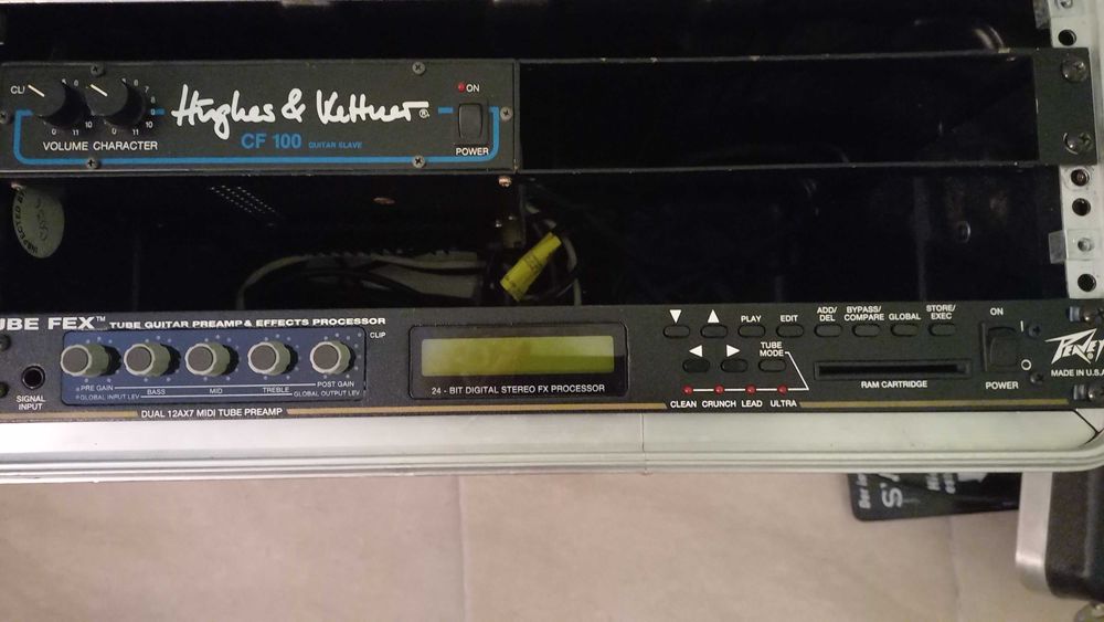 Peavey Tube Fex предусилвател + Hughes & Kettner усилвател на мощност