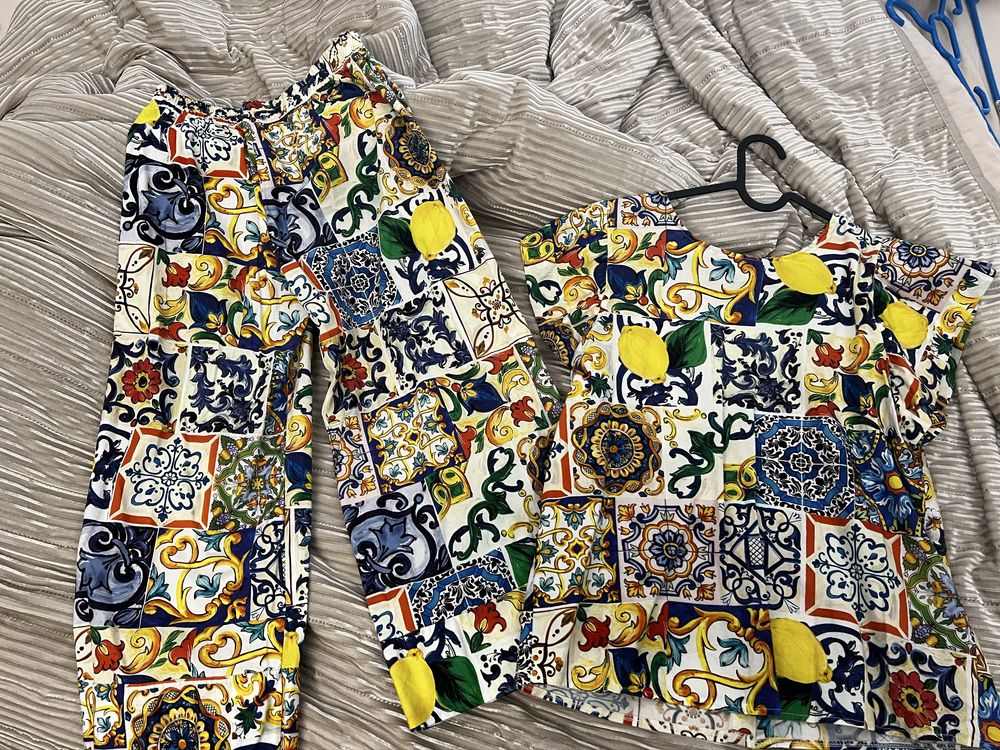 летен дамски сет по модел D&G