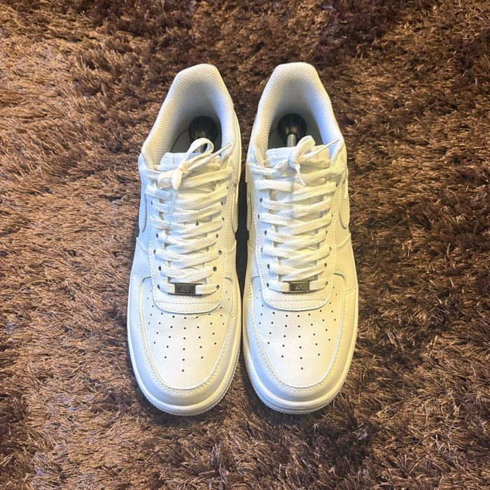 Adidasi Air force 1 albi