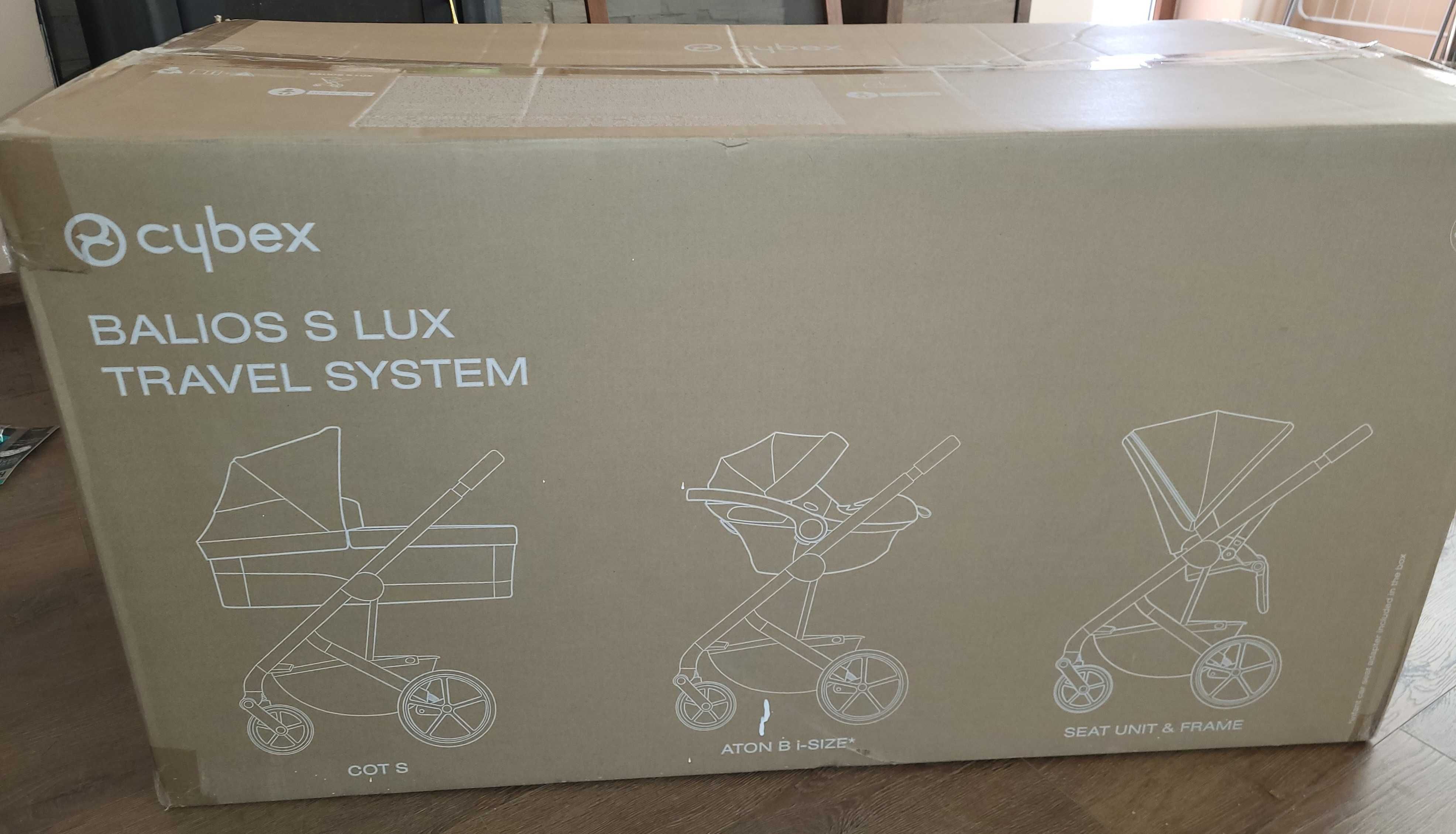 Продавам бебешка количка Суbex Balios $ lux 3в1скош за новородено