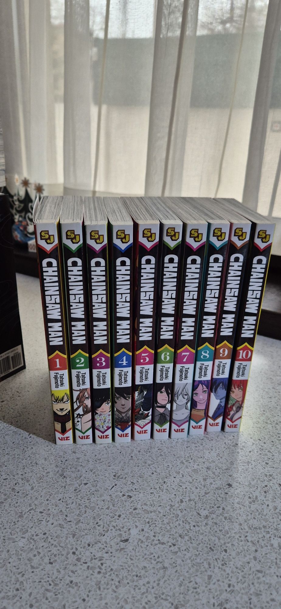 Colectie manga: demon slayer, chainsaw man, death note, vagabond