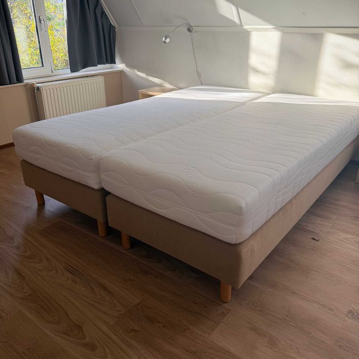 Pat / Box spring cu saltea, diverse dimensiuni