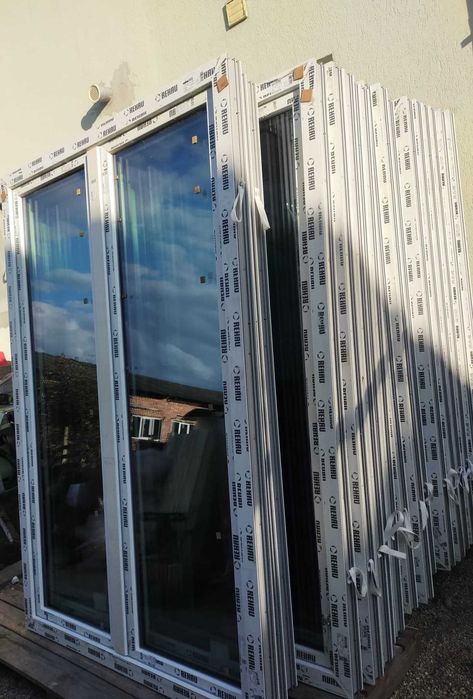 Geamuri fixe,panel si usi termopanNOI!!-Pvc-profil REHAU-3 STICLE